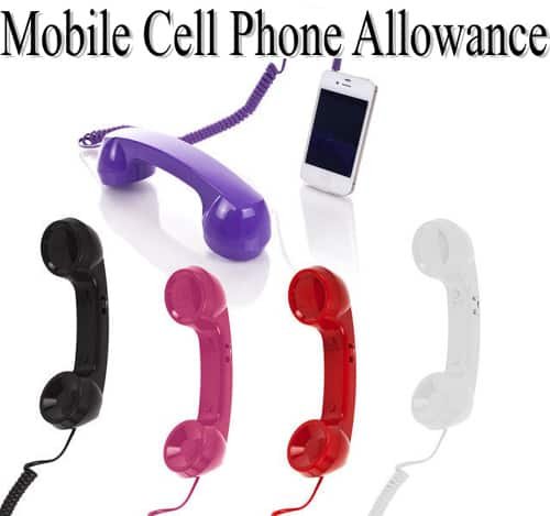 Mobile Cell Phone Telephone Allowance