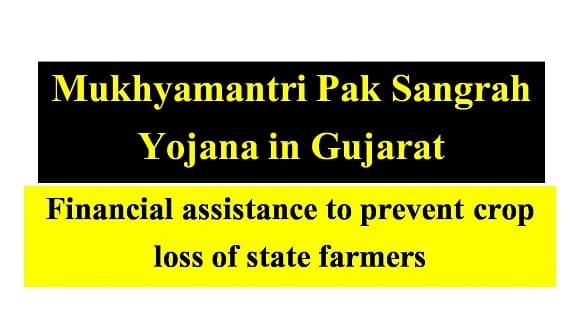 Mukhyamantri Pak Sangrah Yojana in Gujarat